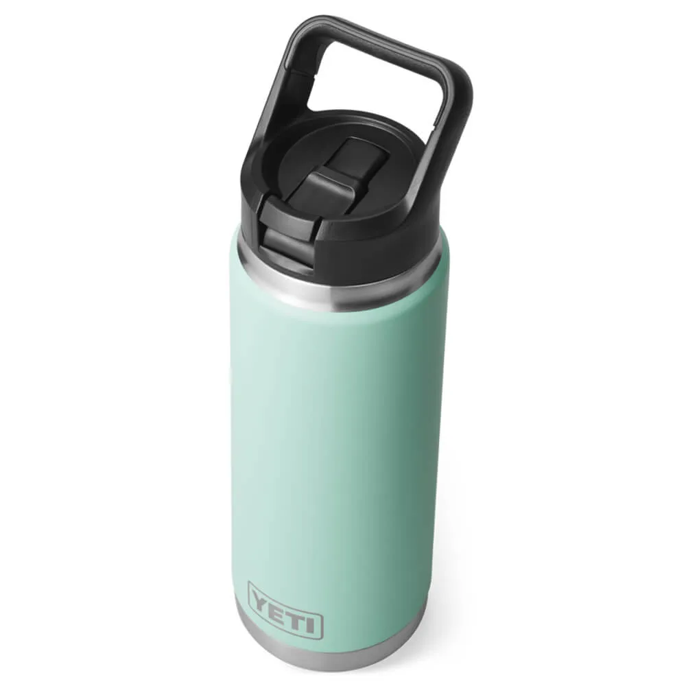 21071501825 TERMO RAMBLER 26oz STRAW BOTTLE SEAFOAM MARCA YETI