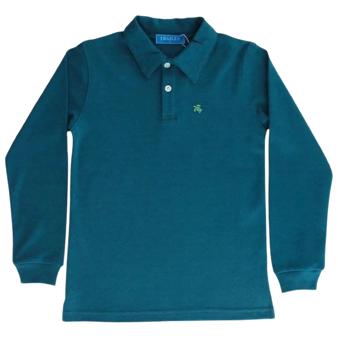 Bailey LS Polo - Teal