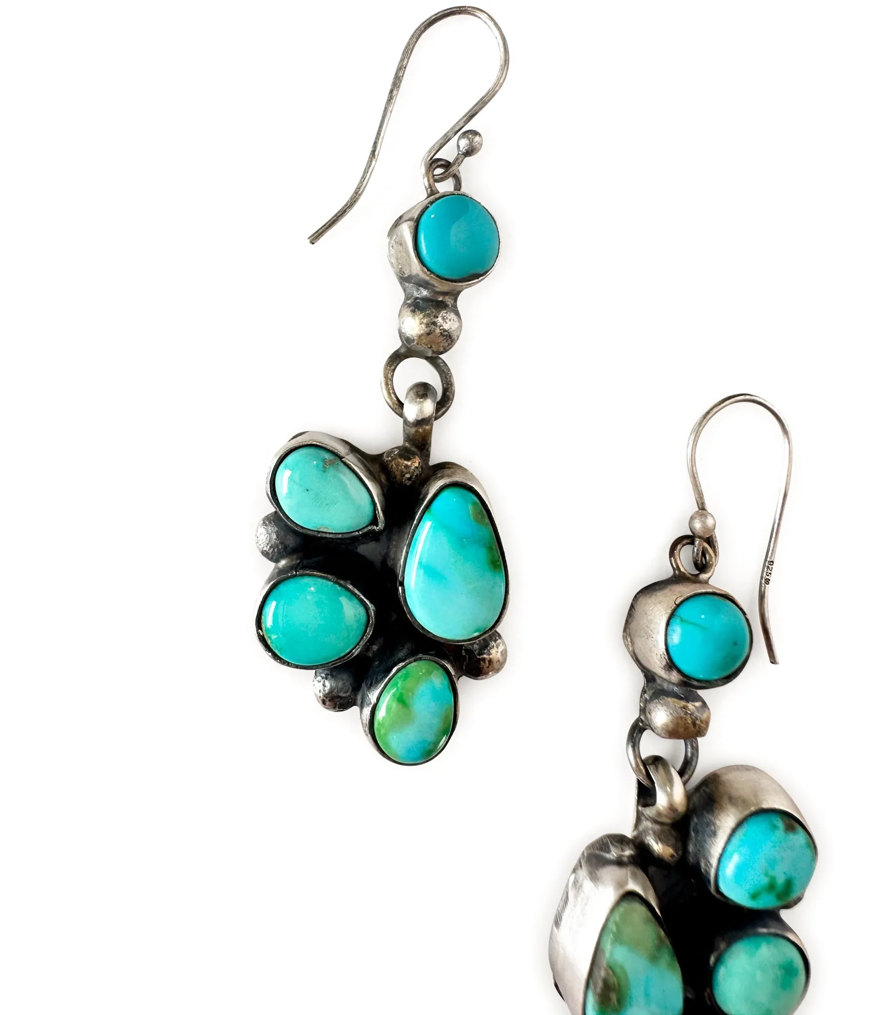 Berino Sonoran Gold Genuine Turquoise Earrings