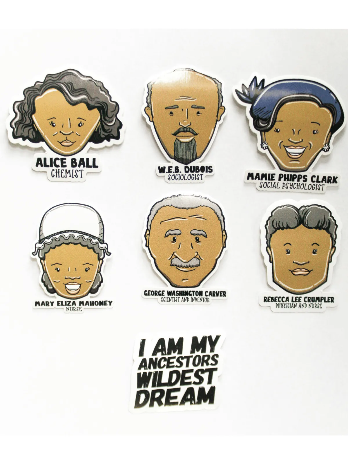 Black History Month Sticker Pack - Healthcare