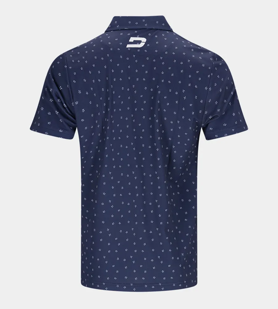 BLOSSOM POLO - NAVY