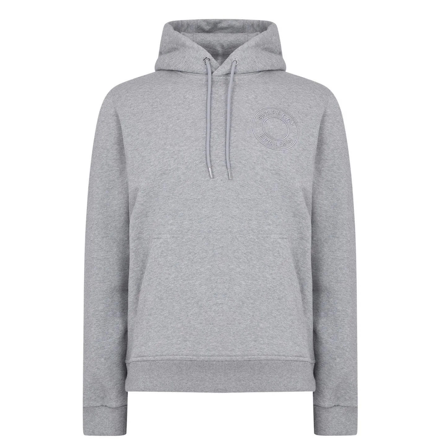 Stylish Ryker Embroidered Grey Hoodie Sweatshirt by BURBERRY