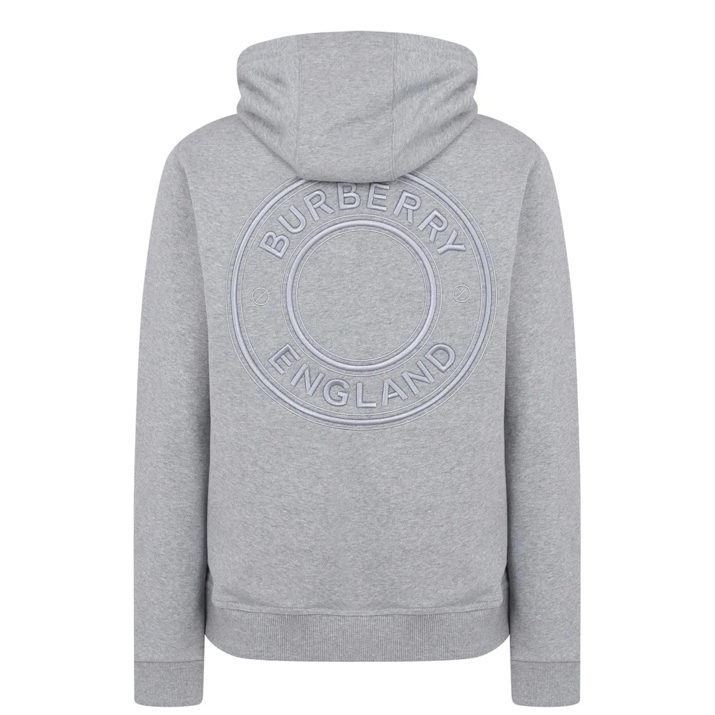 Stylish Ryker Embroidered Grey Hoodie Sweatshirt by BURBERRY