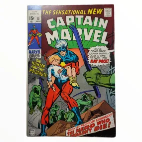 Captain Marvel #20 1st Appearance Of "The Rat Pack"