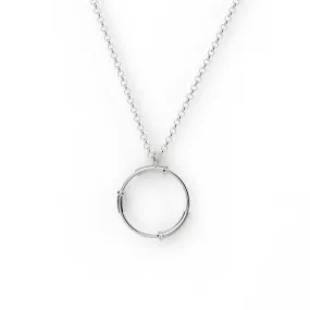 cloning vector necklace | silver