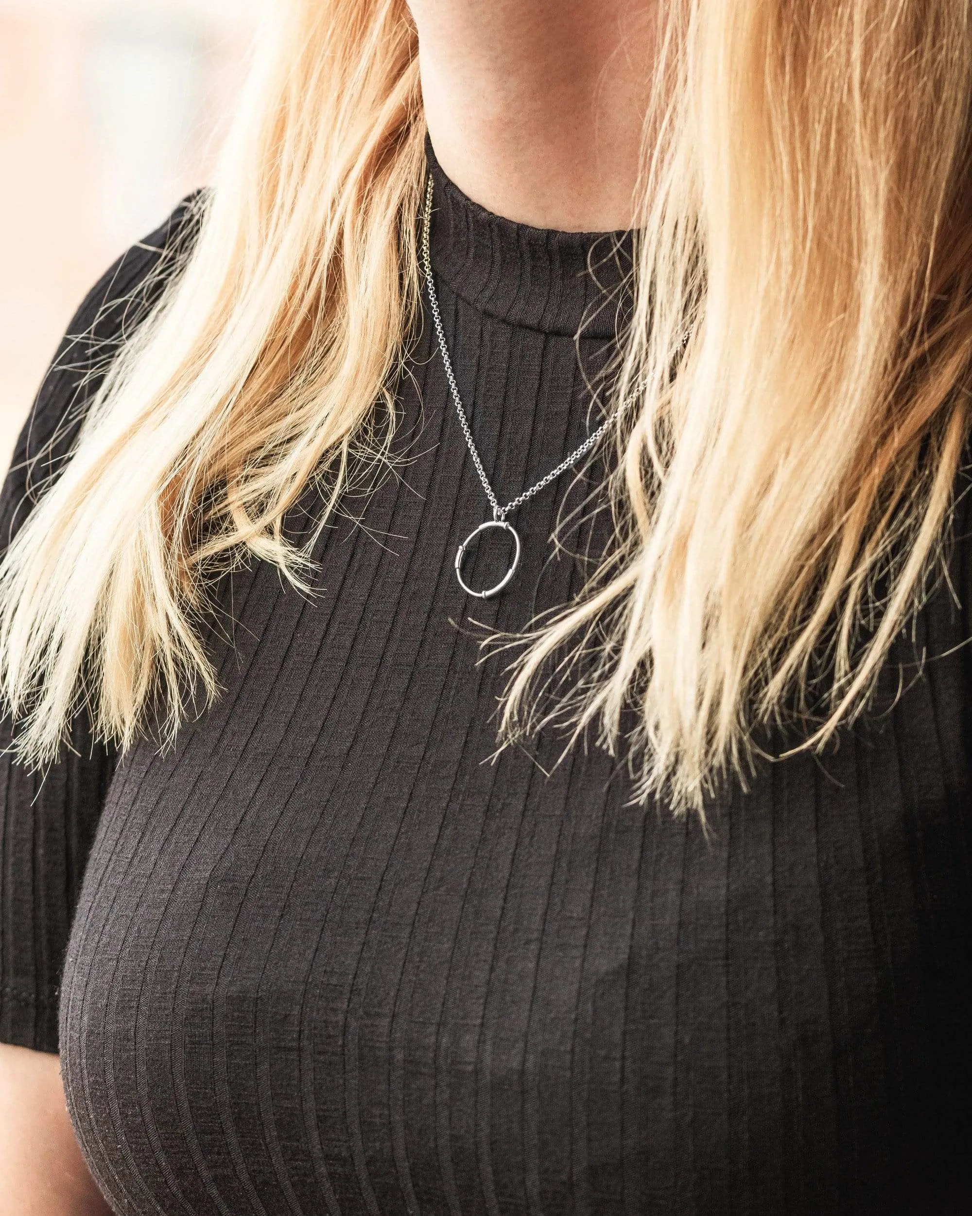 cloning vector necklace | silver