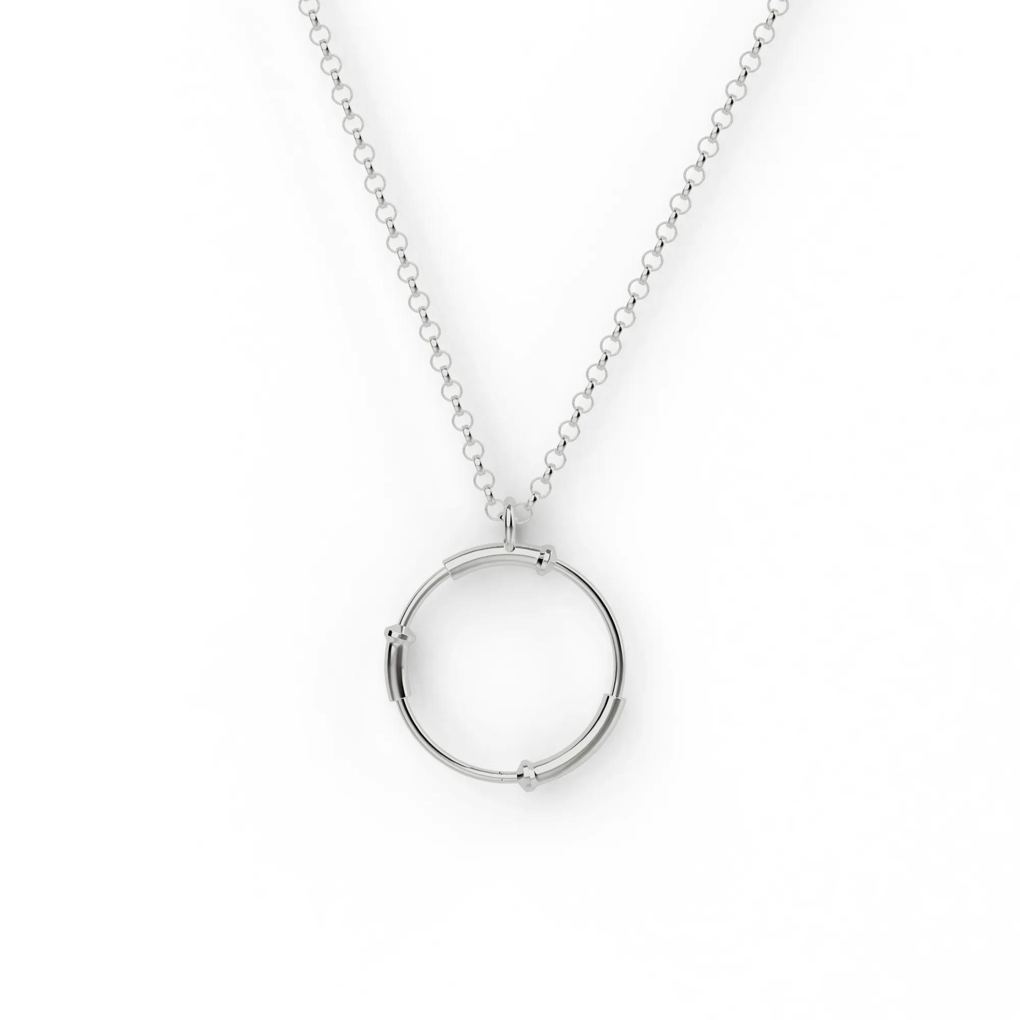 cloning vector necklace | silver