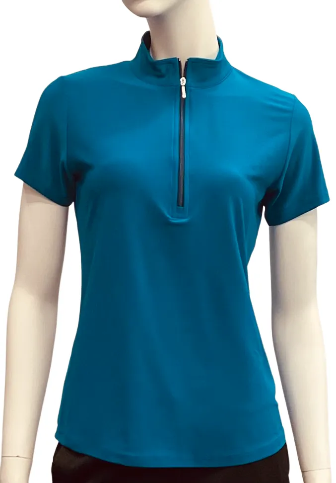 Optimized Teal Corsican Polo Shirt GZ - High-Quality, Comfortable and Stylish