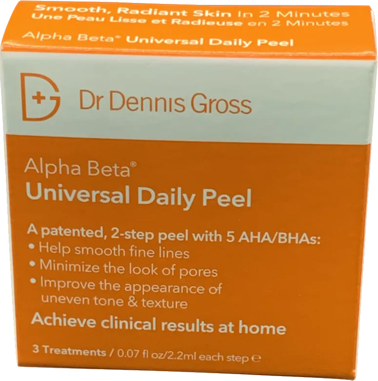 Dr Dennis Gross Alpha Beta Universal Daily Peel 3 treatments