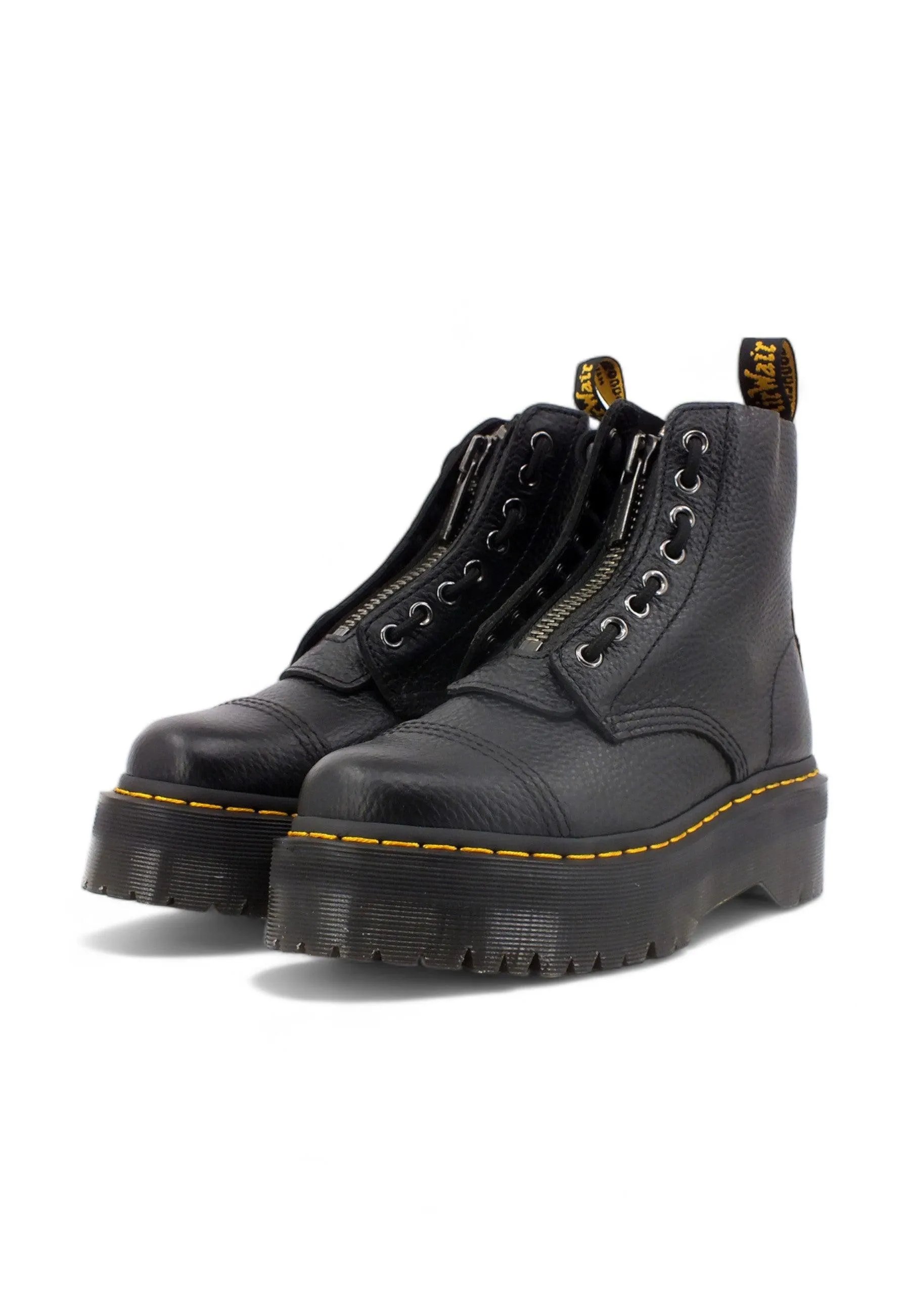 DR. MARTENS Milled Nappa Sinclair Stivaletto Donna Black SINCLAIR-22564001