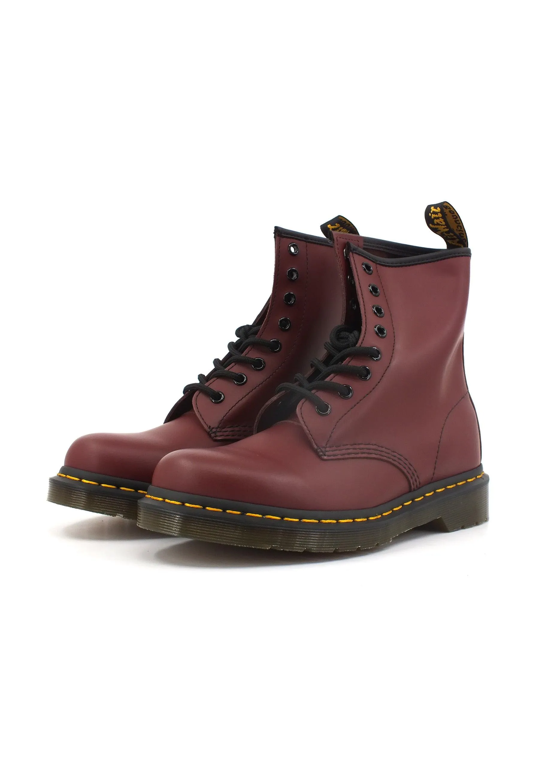 DR. MARTENS Smooth Stivaletto Anfibio Donna Cherry Red 1460-11822600