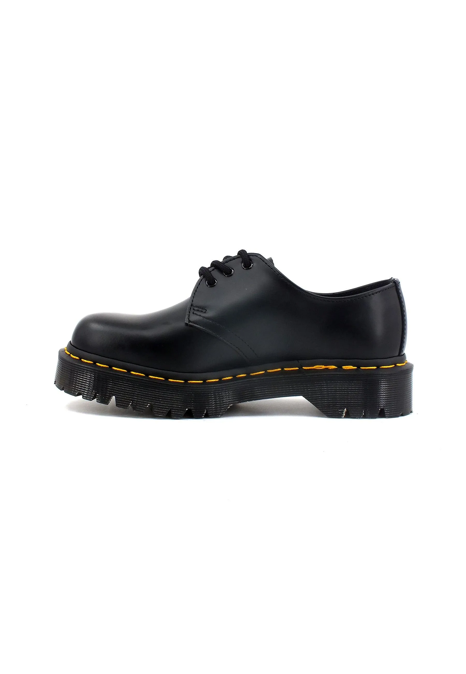 DR. MARTENS Smooth Stringata Derby Donna Black 1461-BEX-21084001