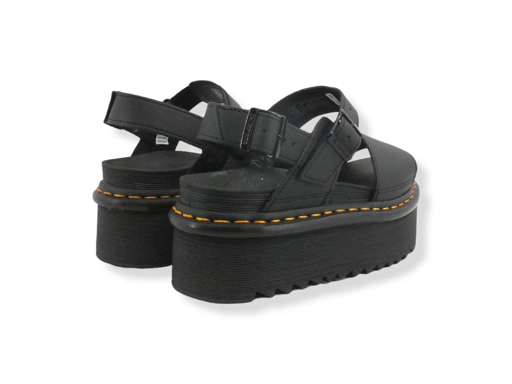 DR. MARTENS Voss Quad Sandalo Platform Donna Black VOSSQUAD-2672500