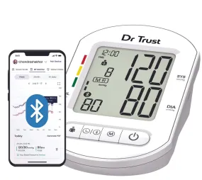 Dr Trust USA Blood Pressure Monitor Core Model with Bluetooth 124