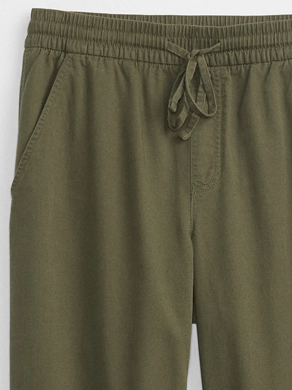 Easy Straight Pull-On Pants With Washwell