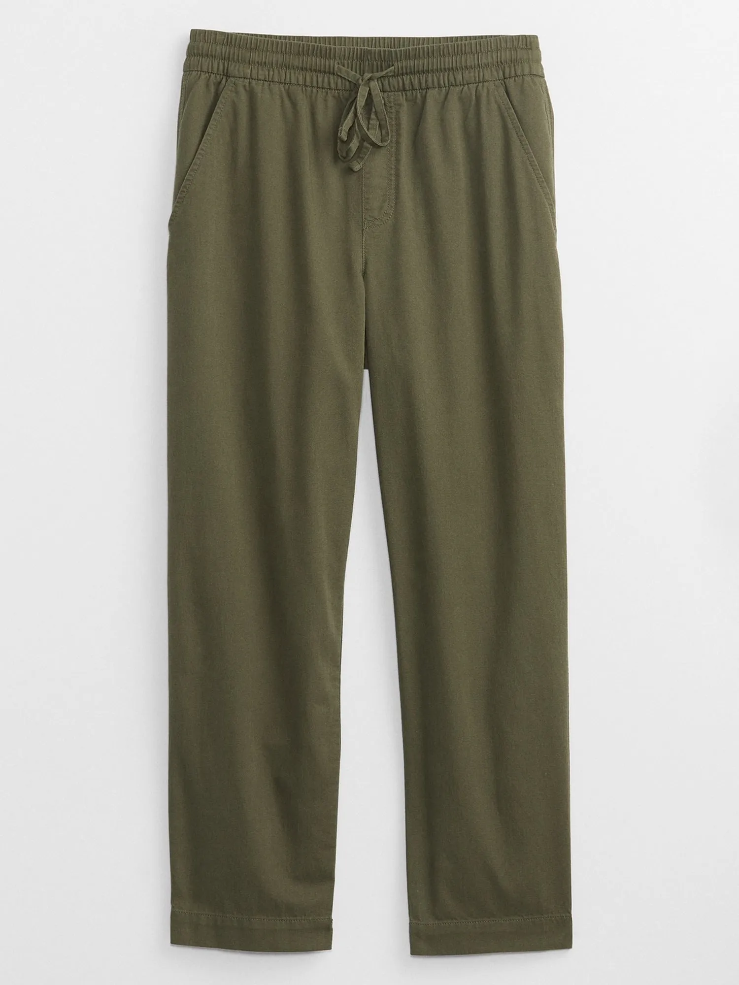 Easy Straight Pull-On Pants With Washwell