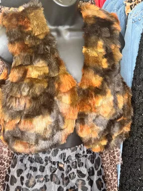 Faux Fur Vest