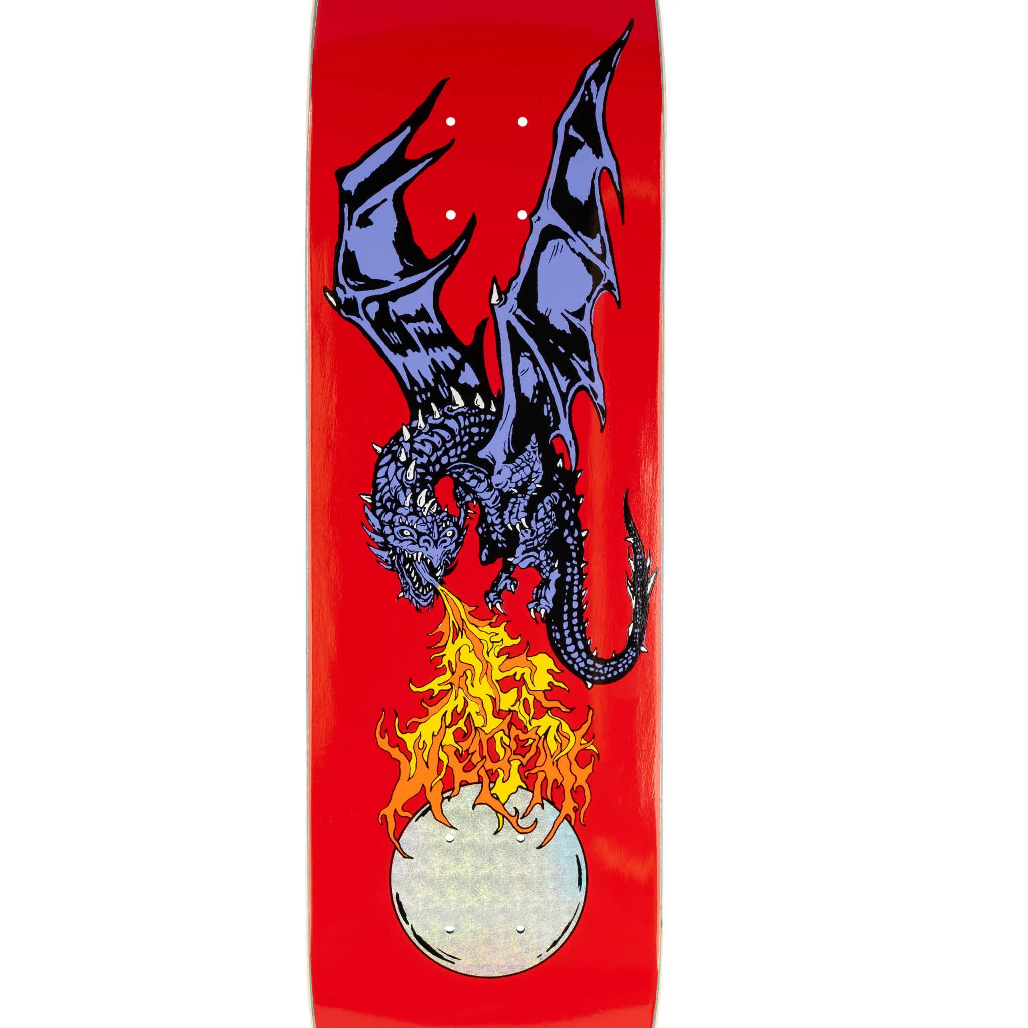 Firebreather on Popsicle - Red/Prism Foil -  8.25"