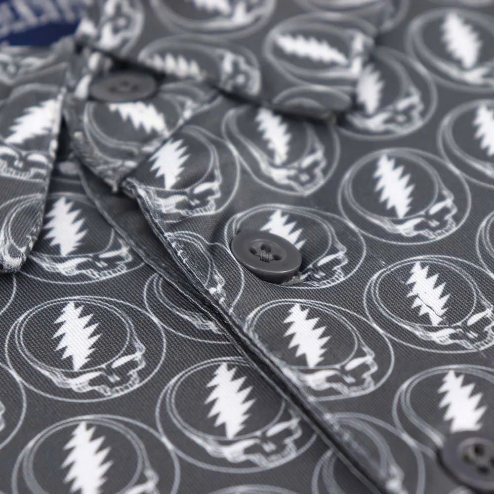 Grateful Dead | Performance Polo | Steal Your Face Grey