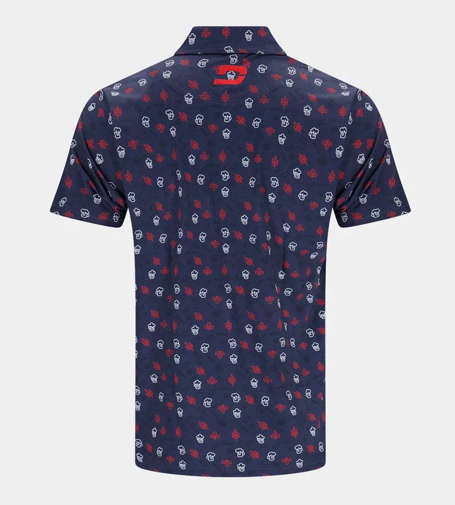 HOPS N BARLEY POLO - NAVY