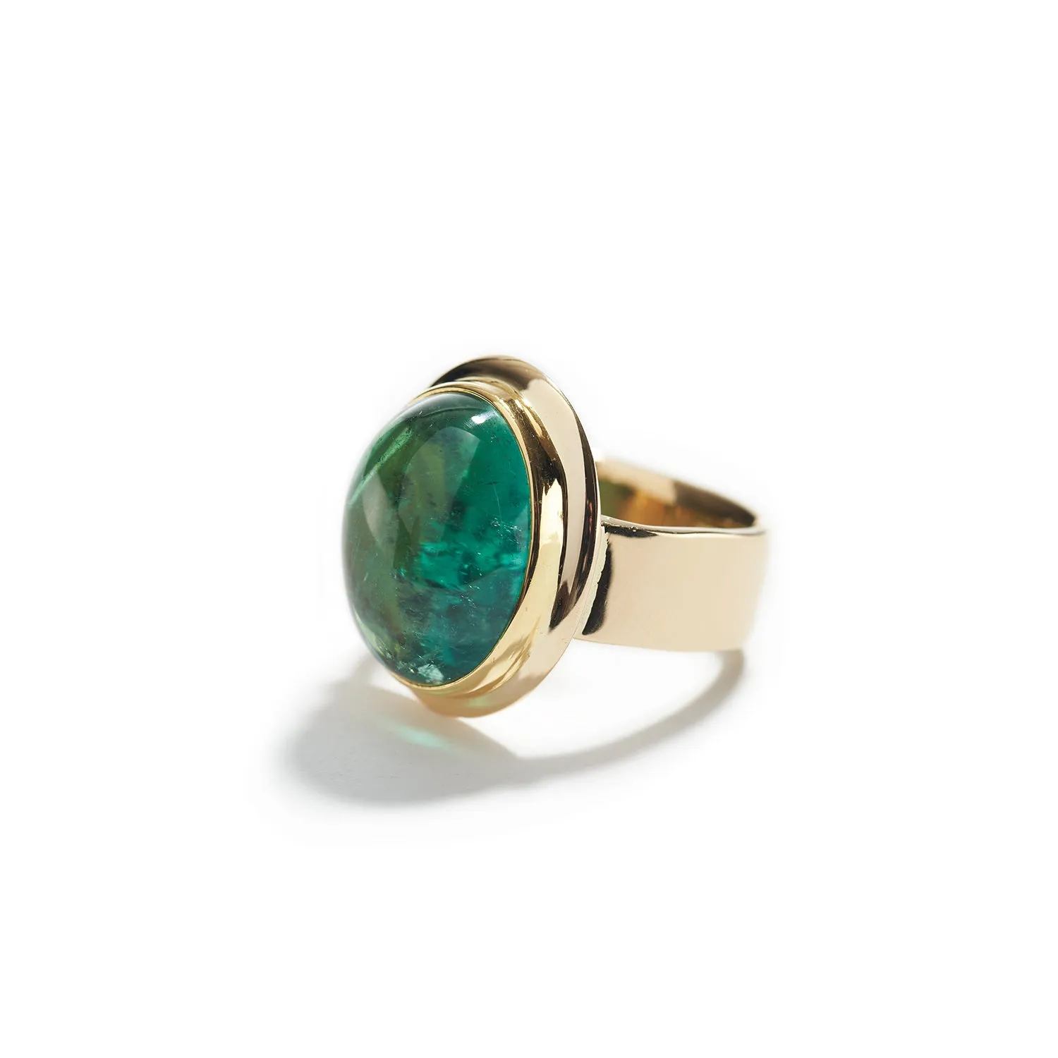 Indicolite Tourmaline Ring