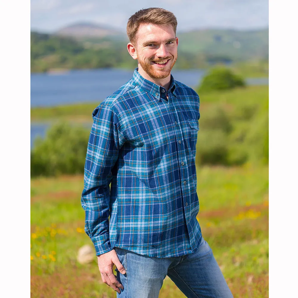 Irish Cotton Collared Shirt