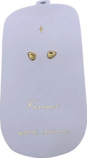 Katie Loxton Metallic Forever Gold Stud Earrings