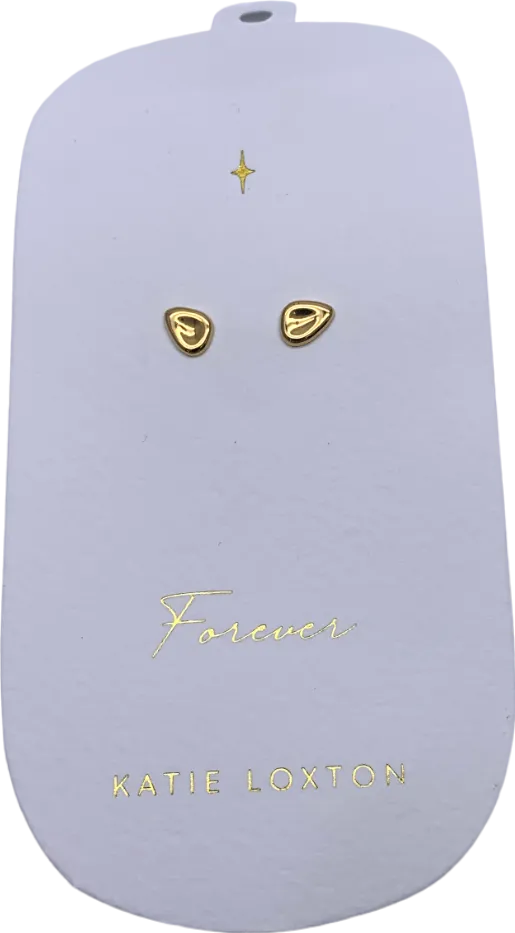 Katie Loxton Metallic Forever Gold Stud Earrings