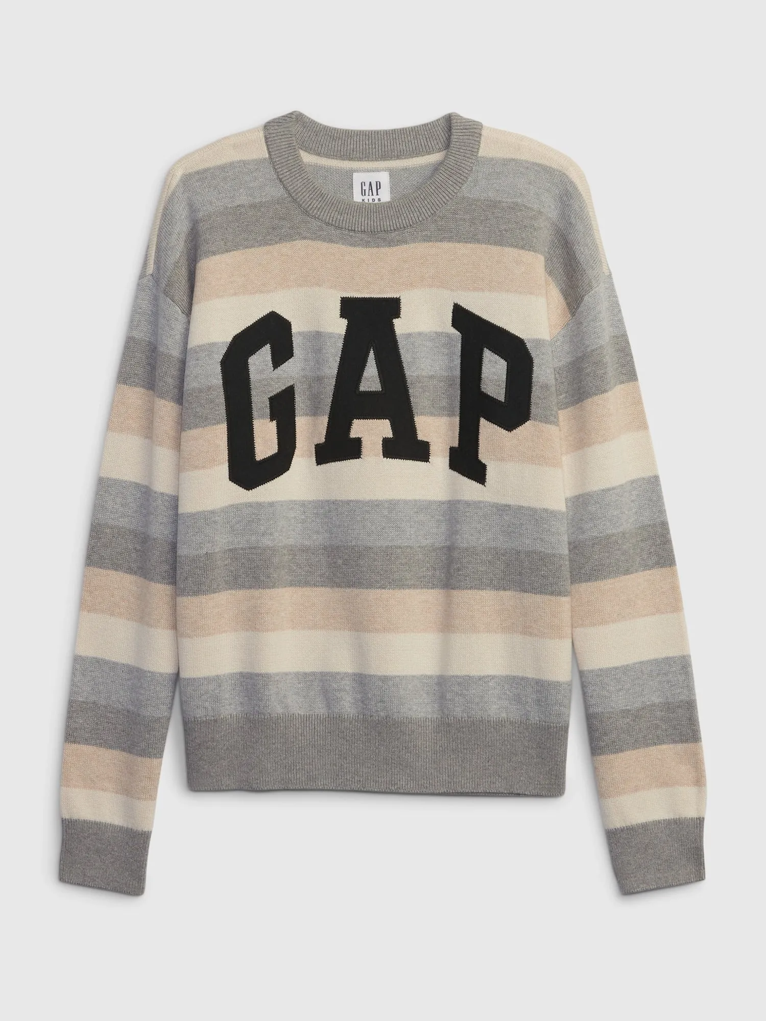 Kids Arch Logo Stripe Sweater