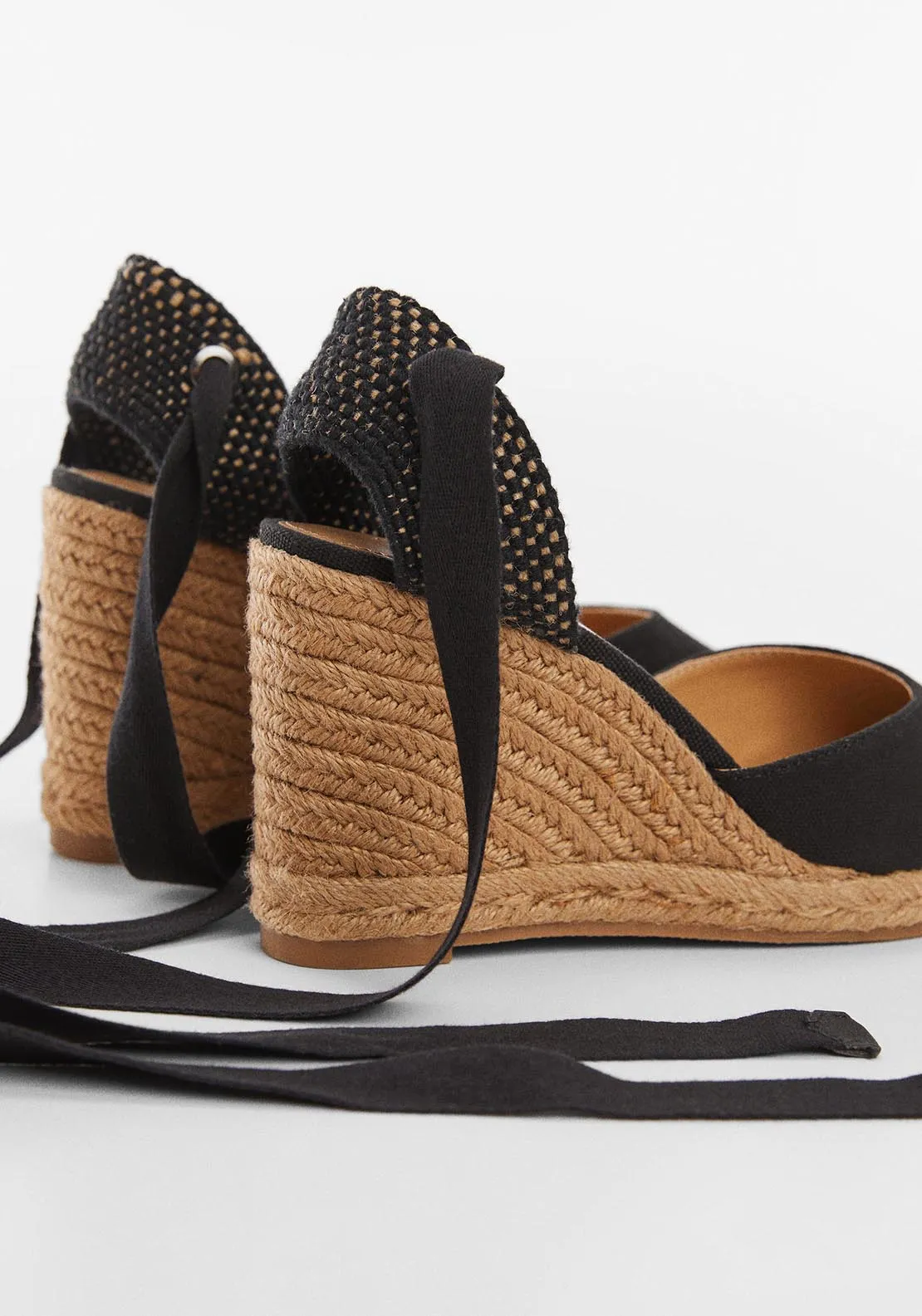 Lace-up espadrilles