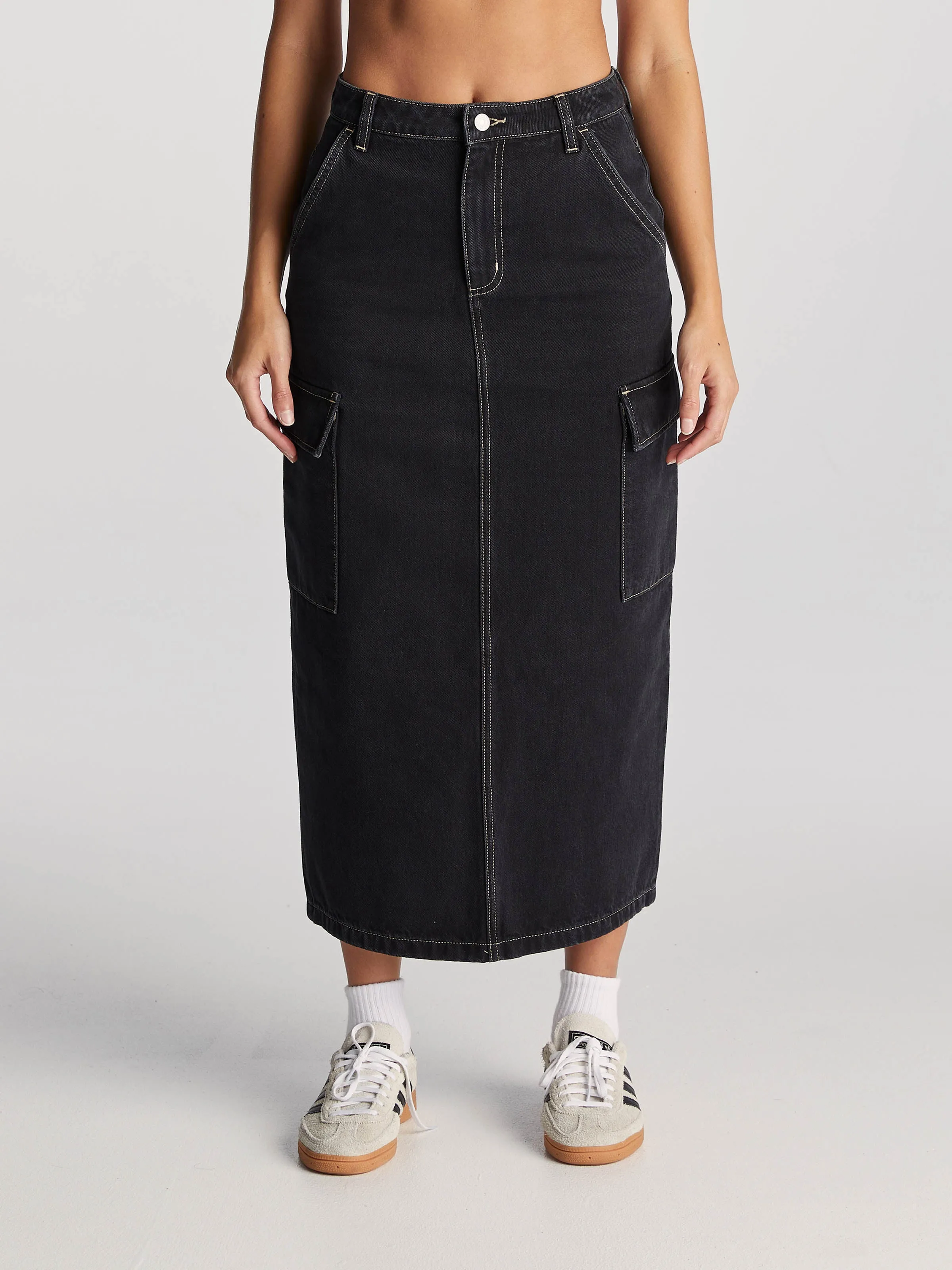 Lee Cargo Midi Throwback Skirt