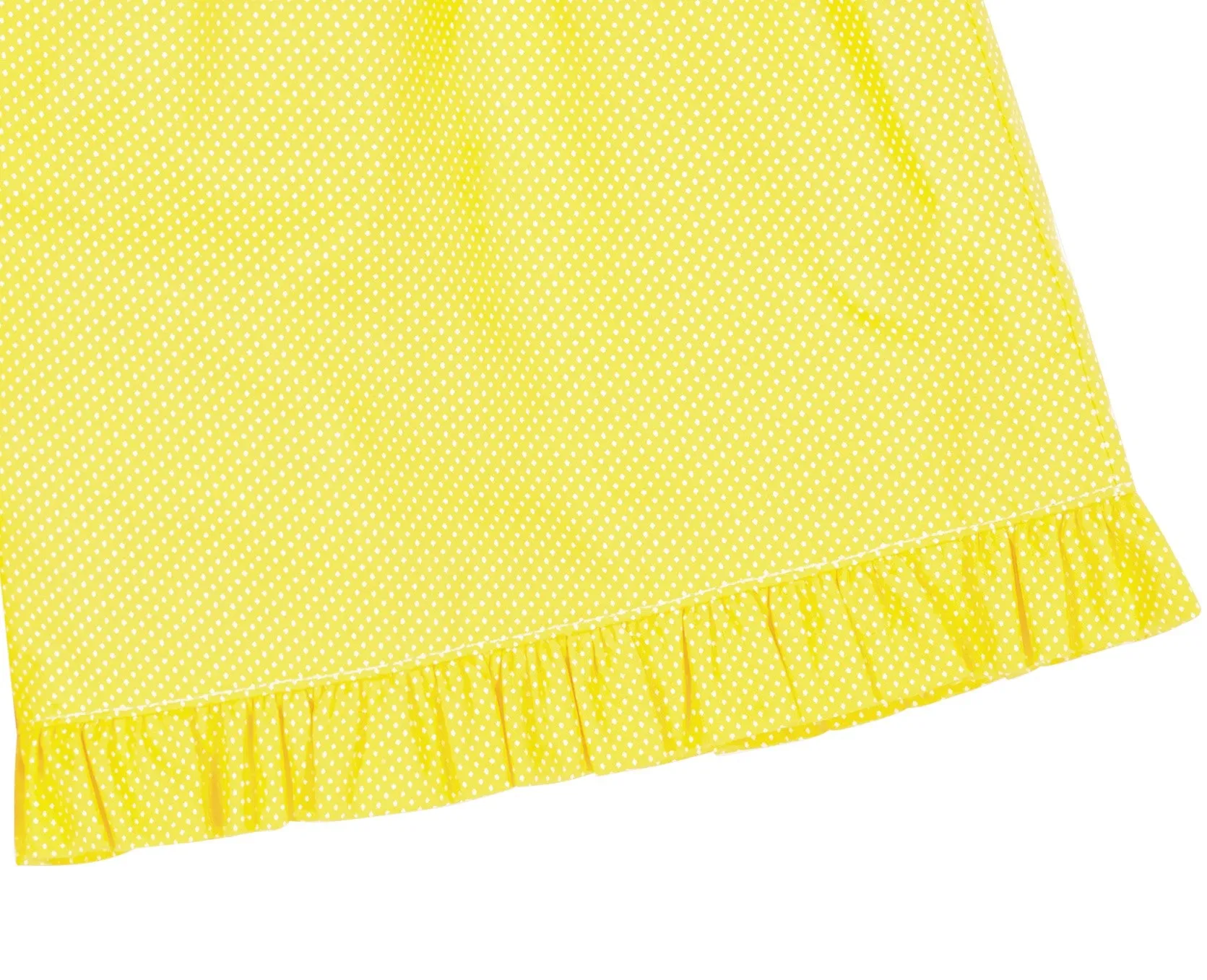 Lee Lee Ruffle Shorts Yellow Dot