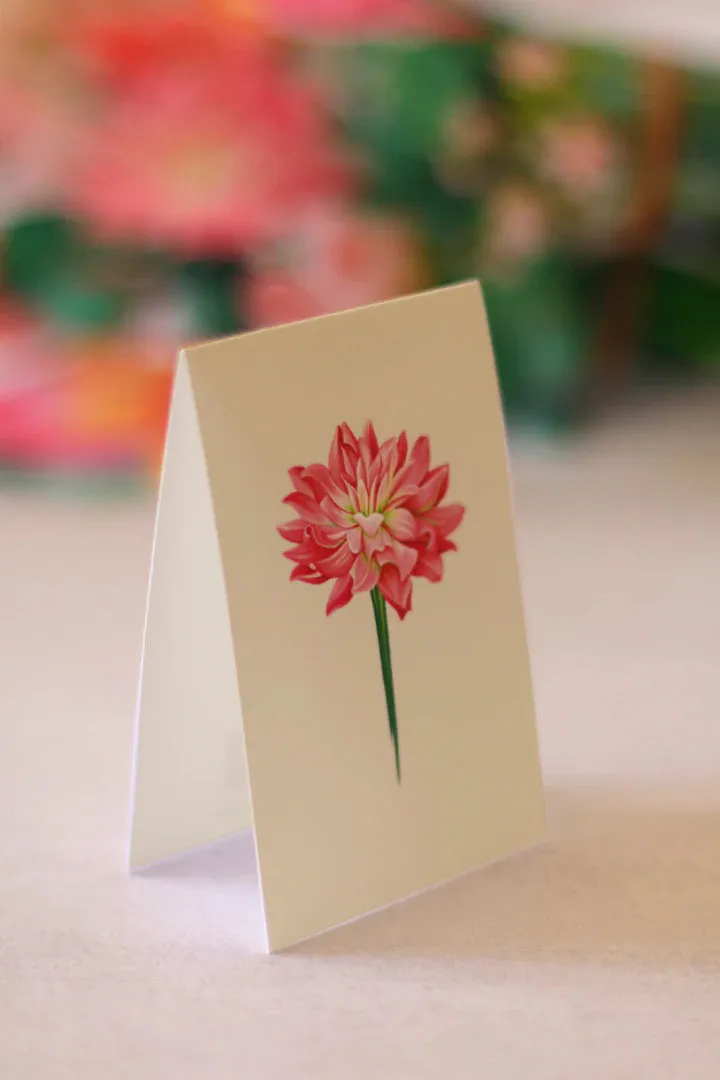 Life Sized Pop-Up Flower Bouquet: Dear Dahlia