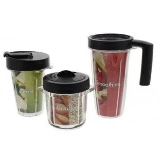 Magimix Premium kit Spice Mill Juice Jug - Blend Cup shaker