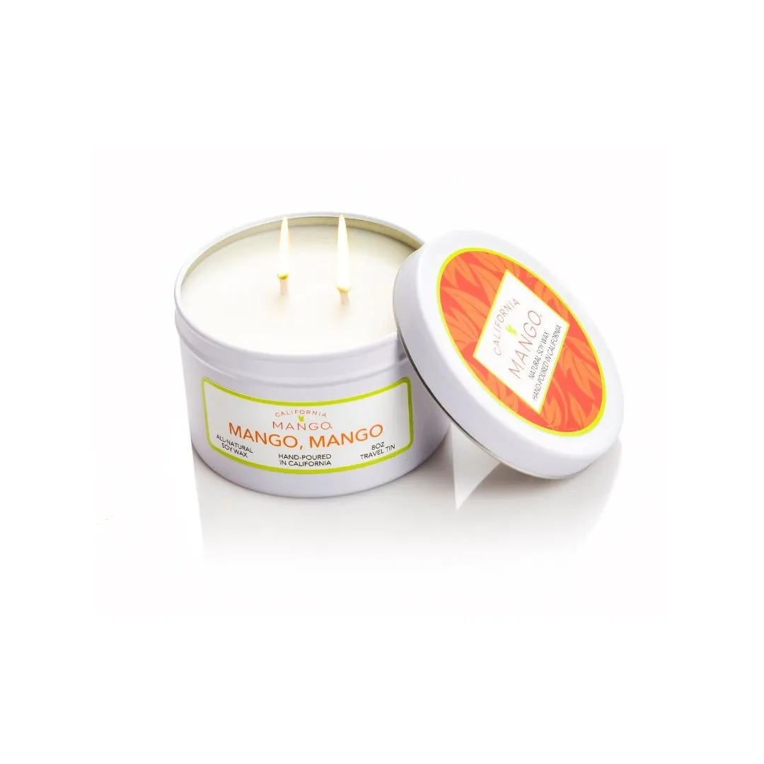 Market Live Preorder: Mango Mango Soy Candle by California Mango (Ships in 2-3 Weeks)