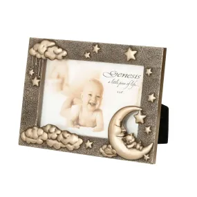 Moon and Teddy Photo Frame 4 x 6