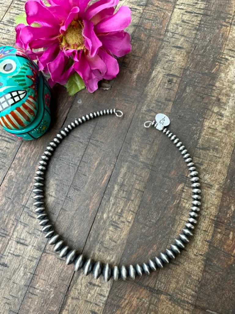 Navajo Pearl Collar Necklace