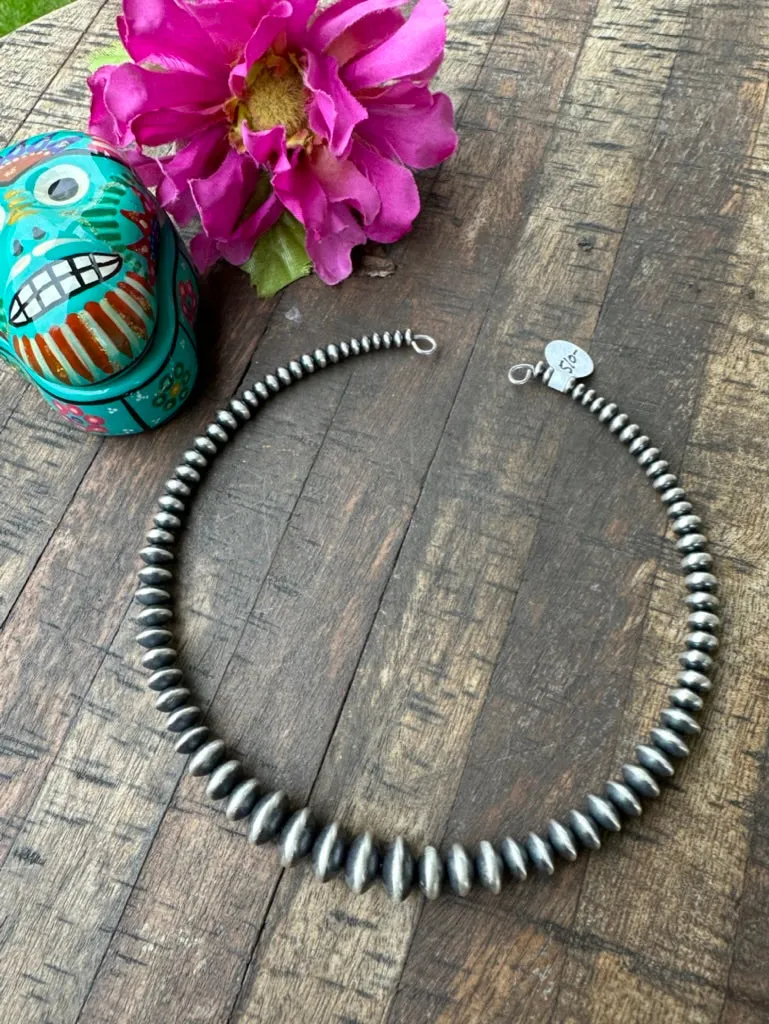 Navajo Pearl Collar Necklace