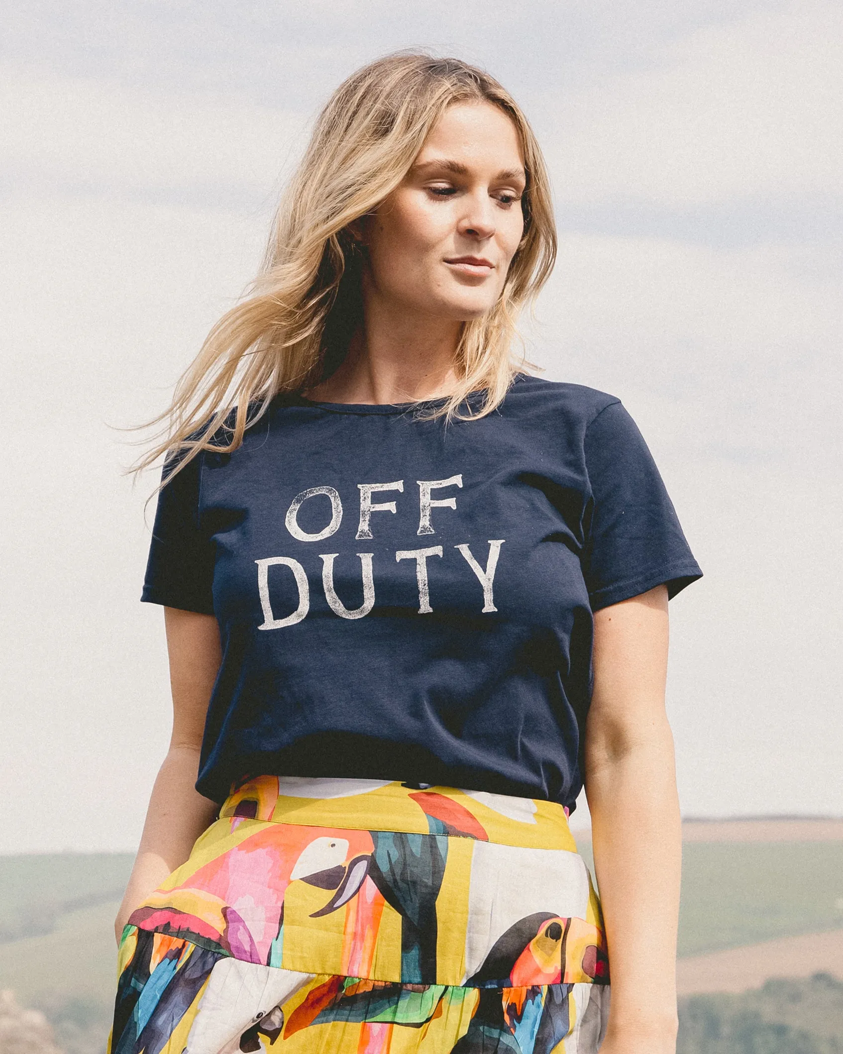 Off Duty Tee Navy