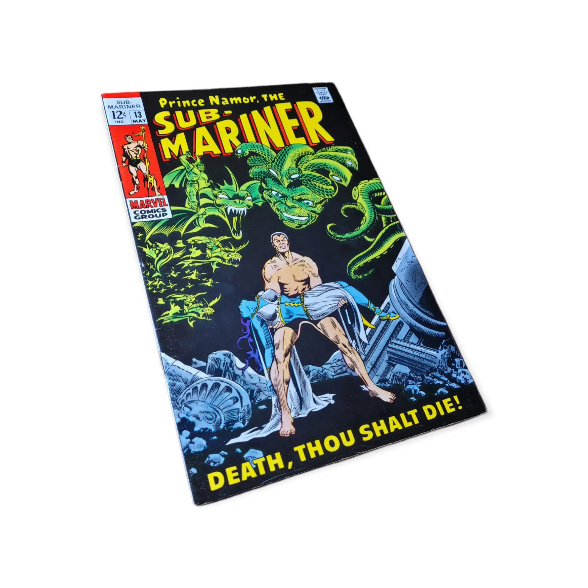 Prince Namor The Sub-Mariner #13 1st app GARGANTOS Multiverse Madness (1969)