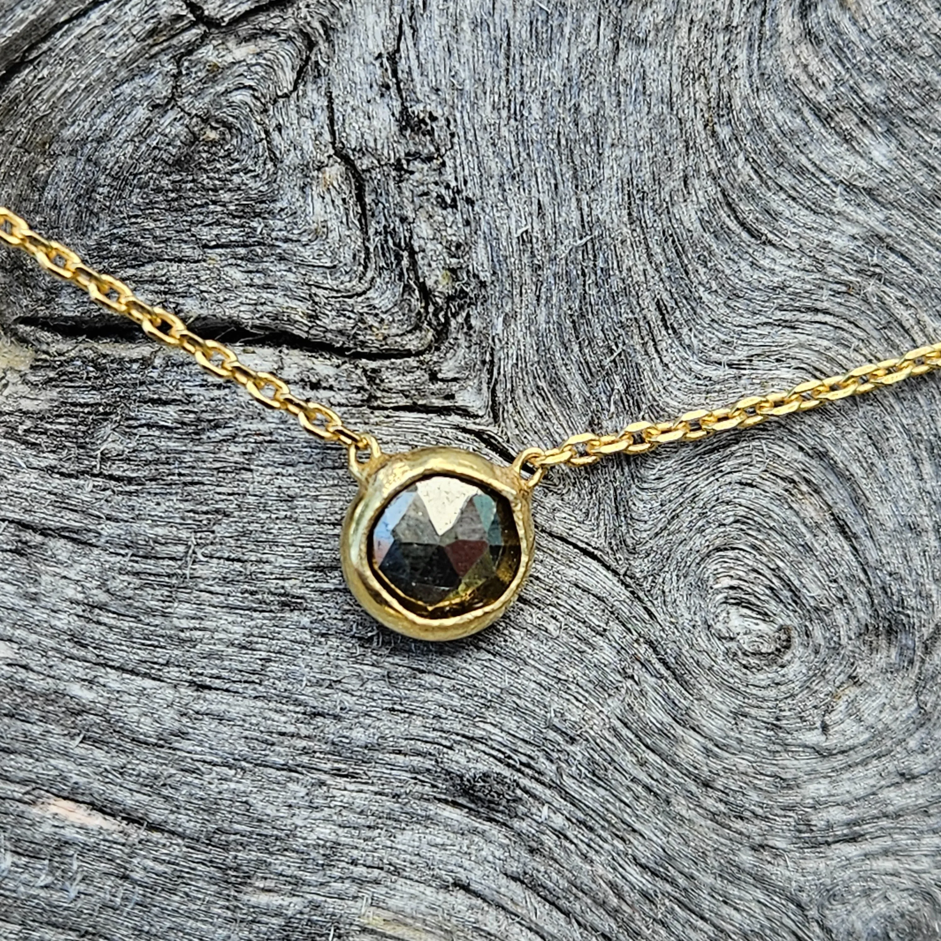 Pyrite Spirit Stone Necklace