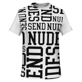 Send Nudes white PREMIUM t-shirt