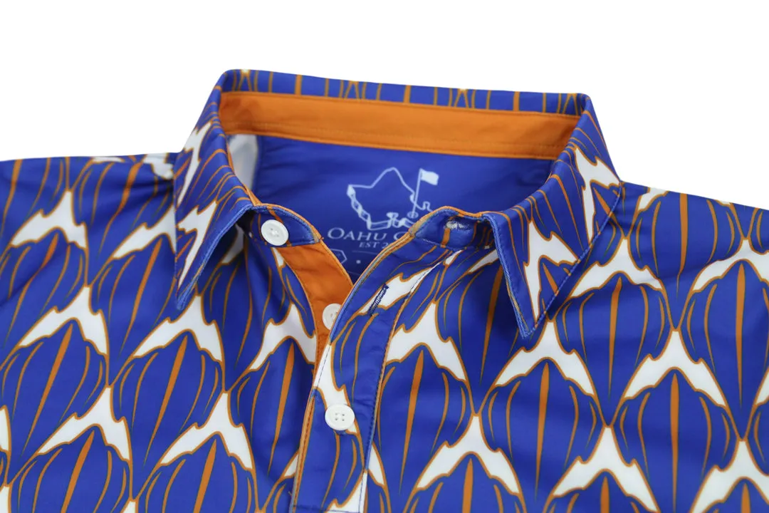 Shark Cobalt Rust - OGA Youth Polo - Cobalt Blue