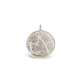 Silver Zodiac Diamond Constellation Charms