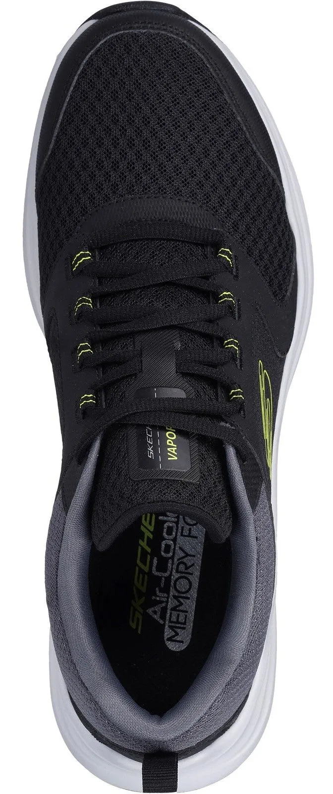 Mens Lace-Up Trainer with Skechers Vapor Foam Technology - Style 232628