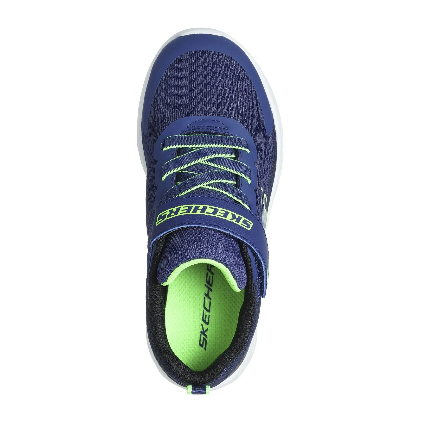 Skechers boys' sneakers Microspec II Zovrix 403924LNBLM blue-black-lime