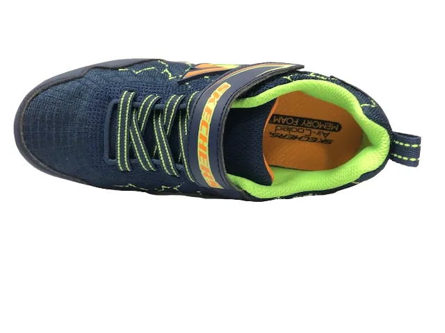 Skechers children's sneakers Power Spike children's shoe 97841L NVLM lime blue