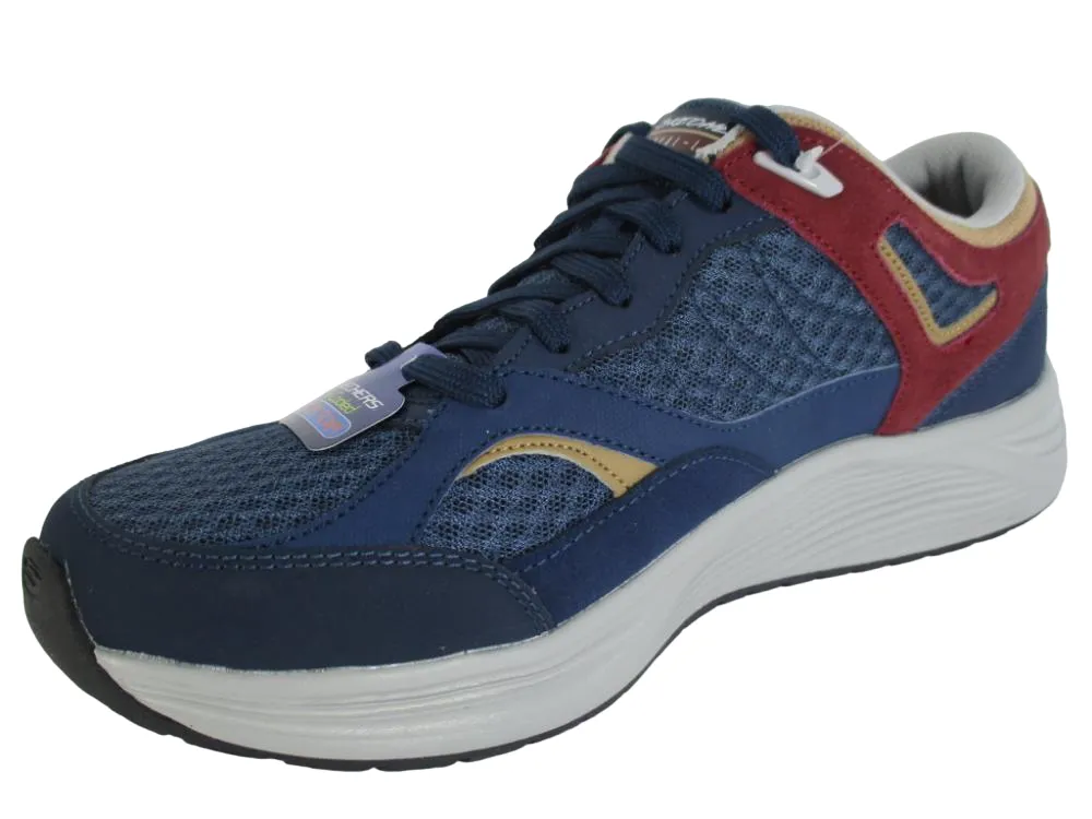 Skechers men's sneakers Skyline Alphaborne 52968 NVRD navy