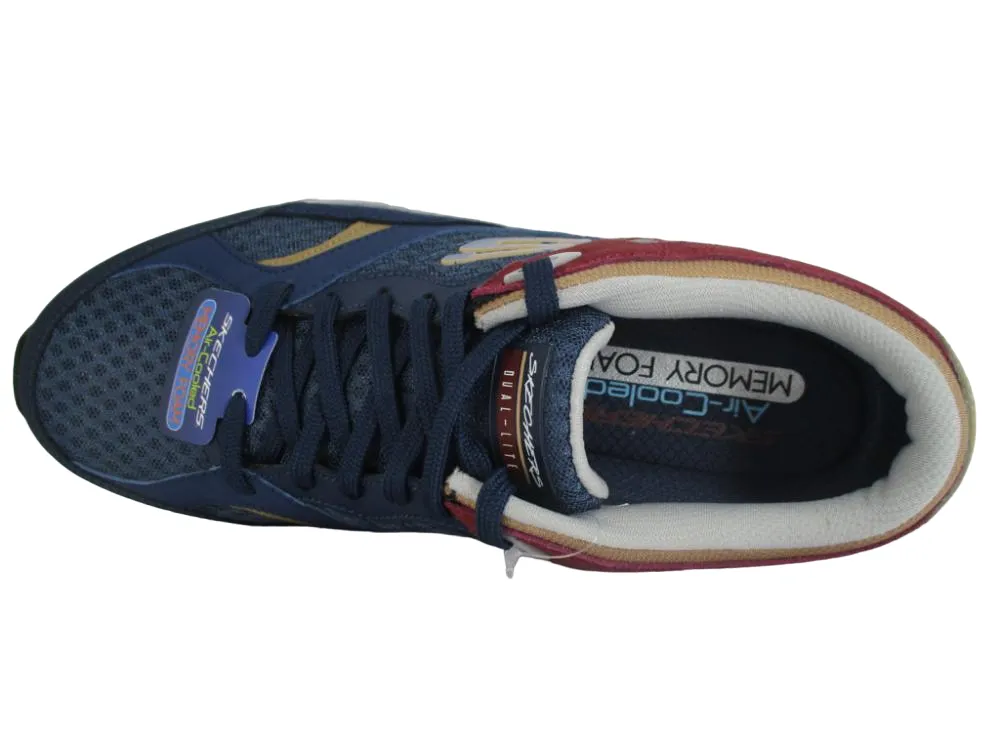 Skechers men's sneakers Skyline Alphaborne 52968 NVRD navy