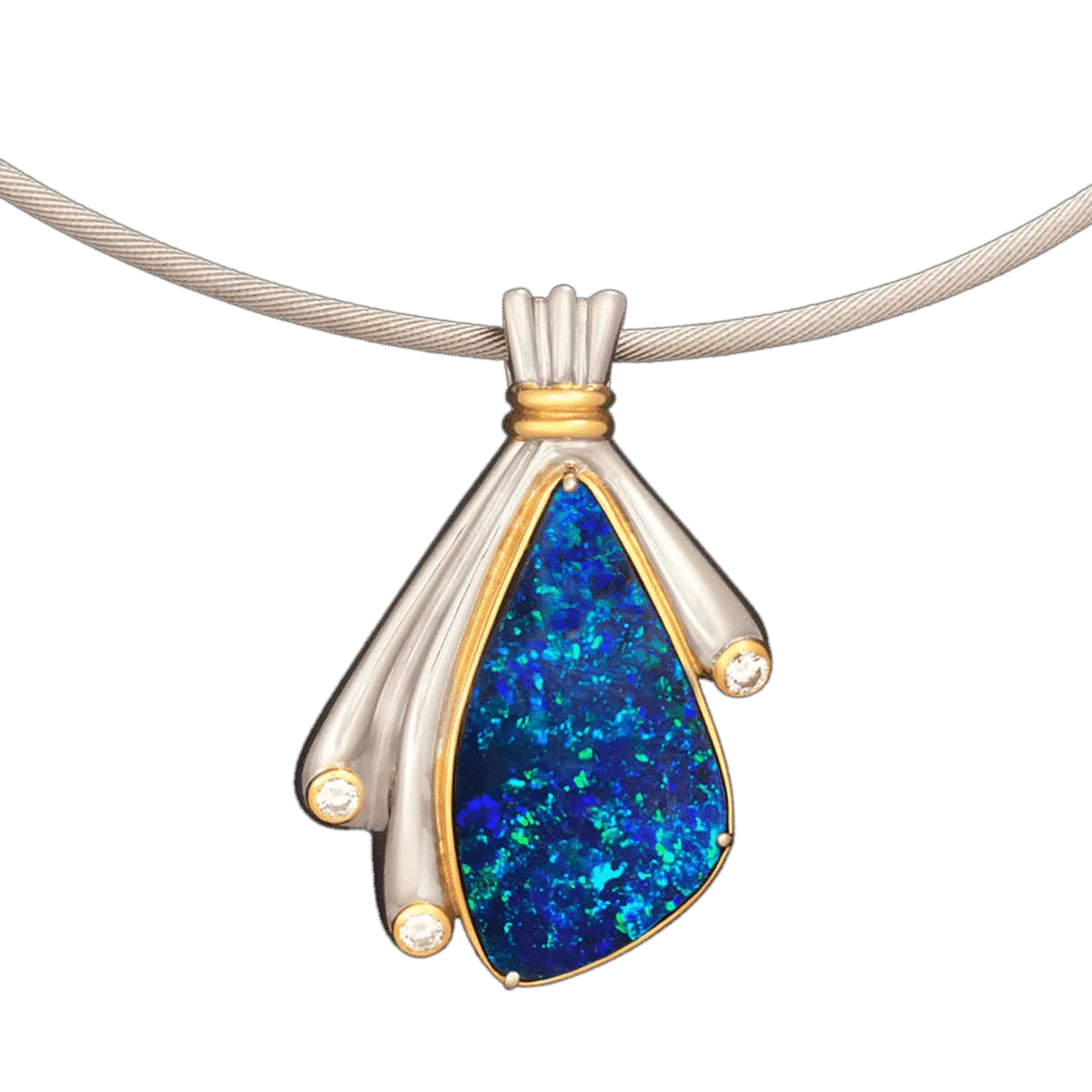 Sparkling Starlight Opal Necklace